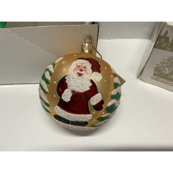 Hand-Decorated Glass Ornaments European-Style Design 3 Ornaments Polish Designed - Picture 14 of 16